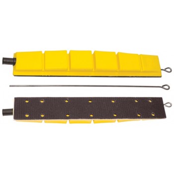 Taco Plano p/ lixa Vinil c/ Velcro TLY-114 70x400mm 14furos 033.0028